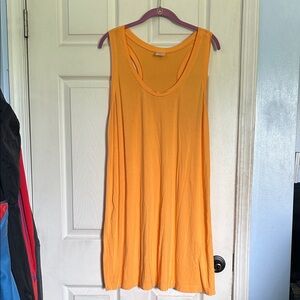 Soma racerback orange sleeveless sleep gown size large